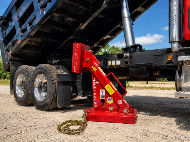 Safety Stand 2-Pack – Multi-Use Dump Truck Braces | Interchangeable | USA