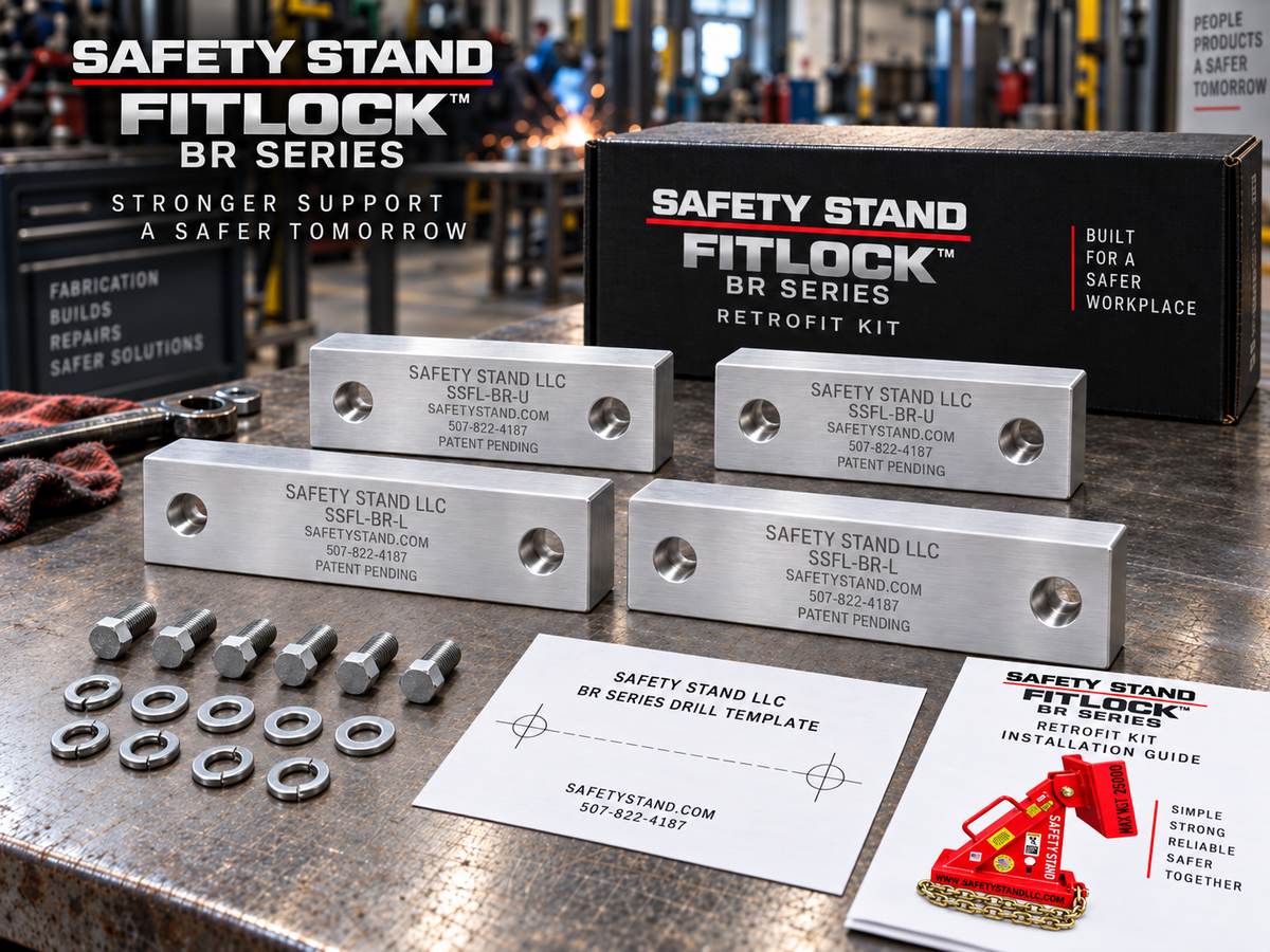 Safety Stand FITLOCK Retrofit System – For Safety Stand 6" Saddles