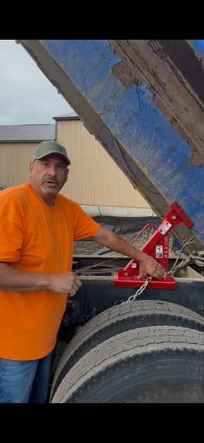 Safety Stand 2-Pack – Standard Dump Truck Braces | Fixed Saddle | OSHA | USA