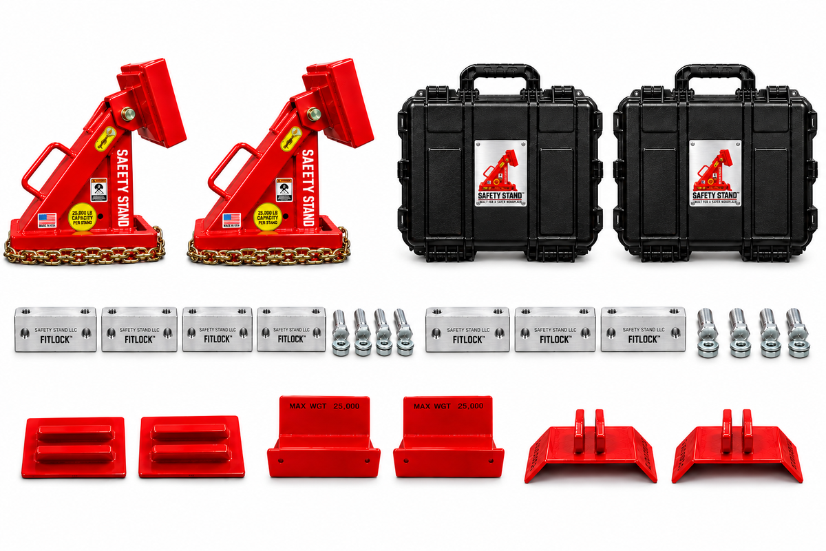 Safety Stand Pair Pro FITLOCK Package