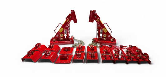 Safety Stand Pro Shop Package – 2 Multi-Use Safety Stands with Interchangeable Upper & Lower Saddles