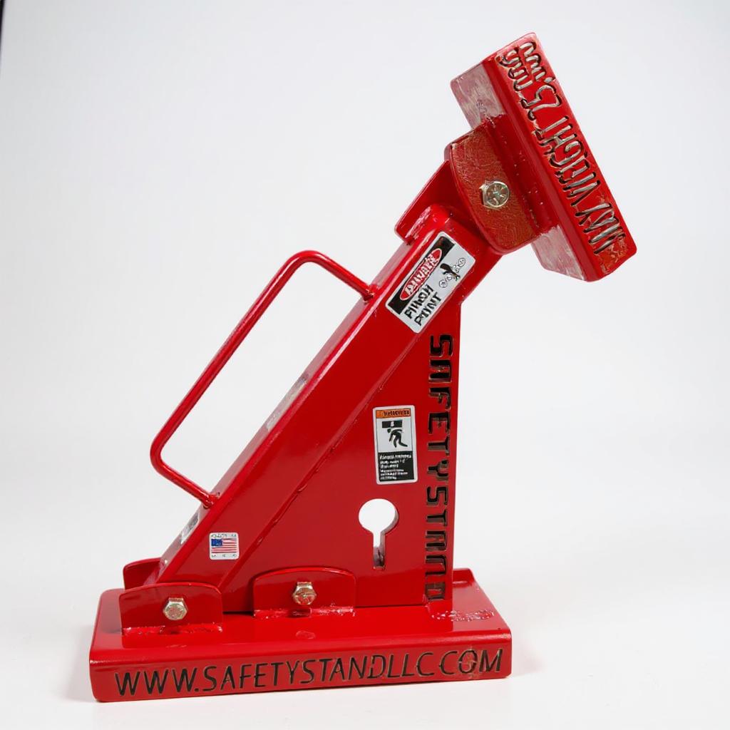 Safety Stand – Multi-Use Dump Truck Brace | Interchangeable Saddles | OSHA | USA