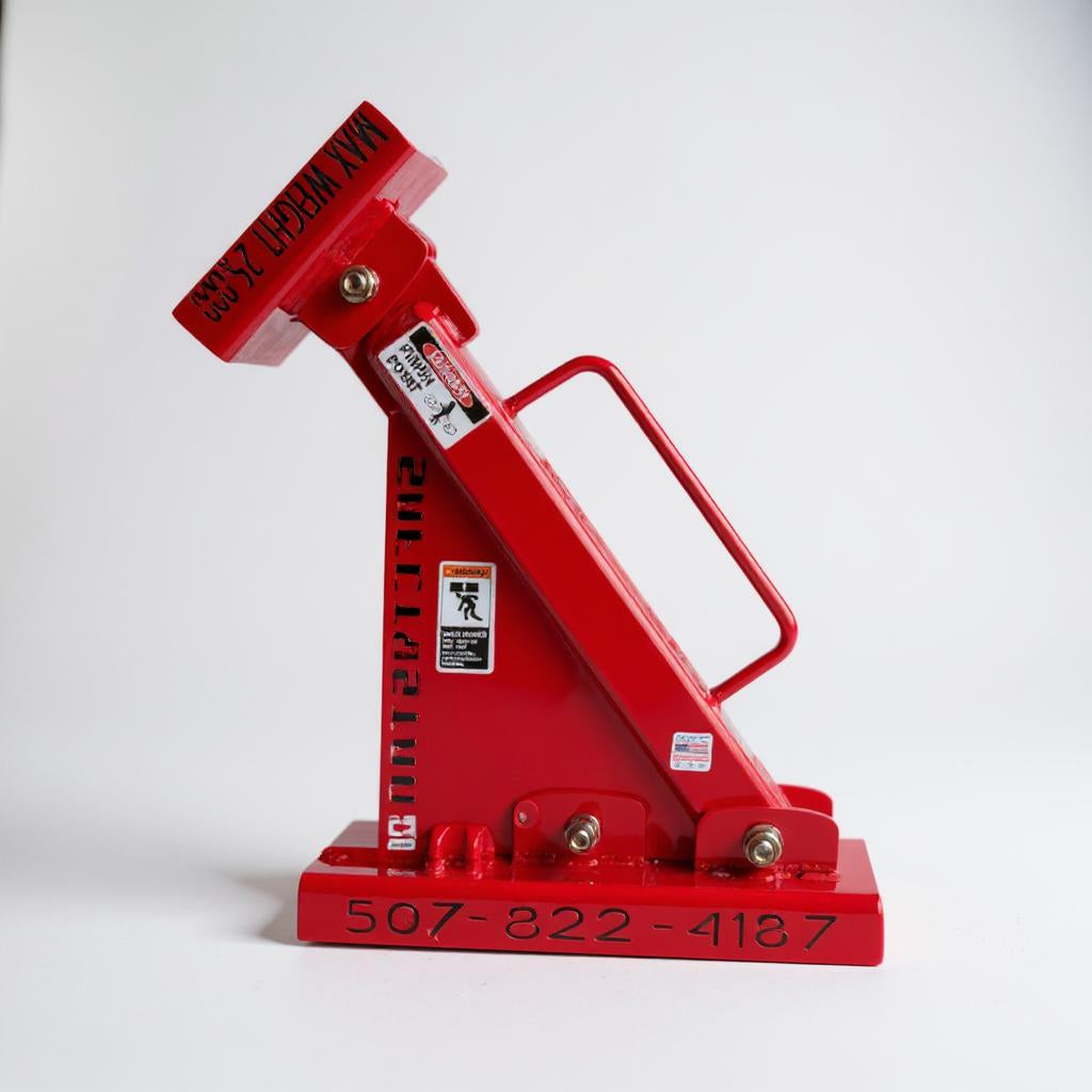Safety Stand – Multi-Use Dump Truck Brace | Interchangeable Saddles | OSHA | USA