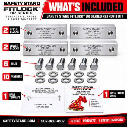 Safety Stand FITLOCK Retrofit System – For Safety Stand 6" Saddles