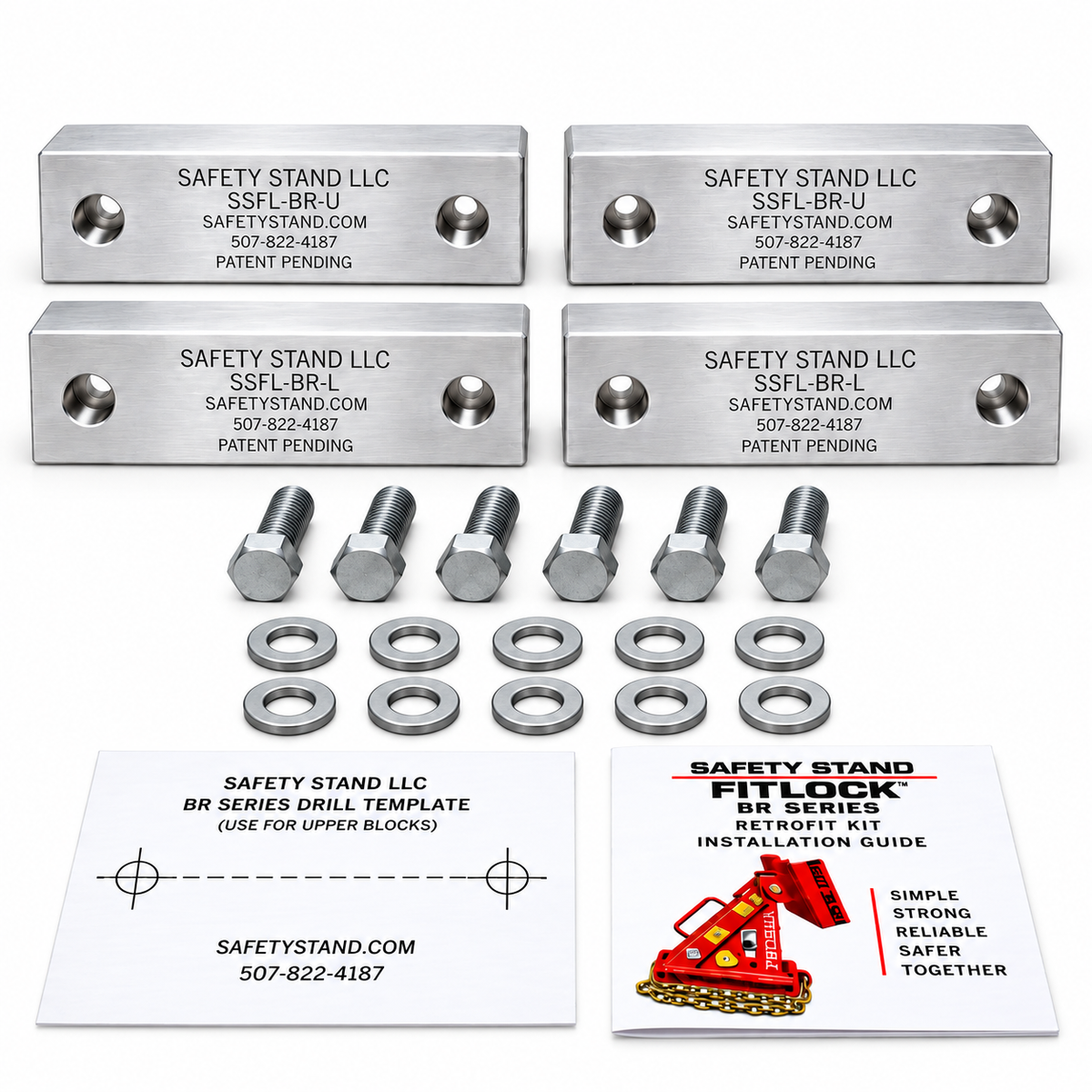 Safety Stand FITLOCK Retrofit System – For Safety Stand 6" Saddles